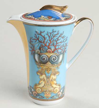 Les Tresors De La Mer Mini Coffee Pot & Lid