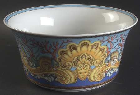 Les Tresors De La Mer 9" Round Vegetable Bowl