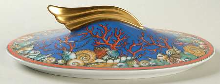 Les Tresors De La Mer Lid for Oval Vegetable