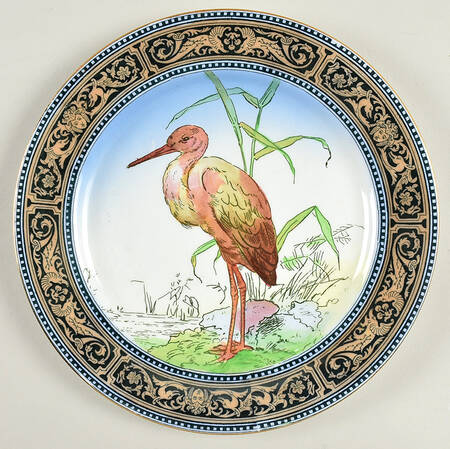 Game Birds B Dinner Plate