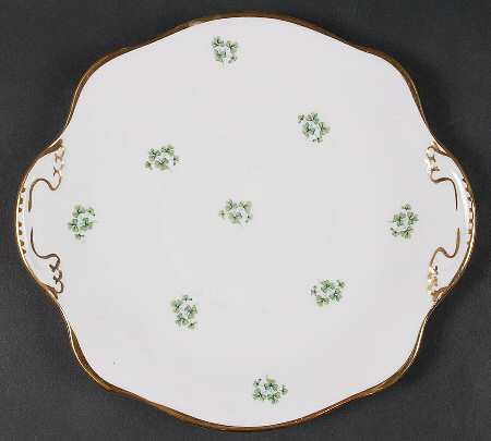 Killarney Handled Cake Plate