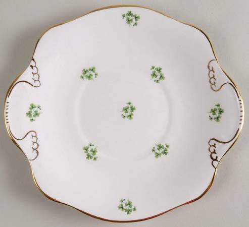 Killarney Square Handled Cake Plate