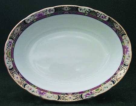 Chelsea Garden 9" Oval Vegetable Bowl