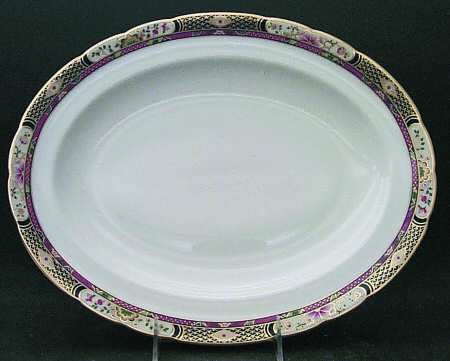 Chelsea Garden 13" Oval Serving Platter