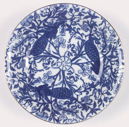 Derby Peacock Blue Coupe Cereal Bowl