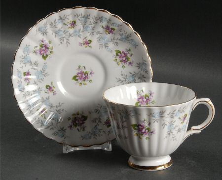 Enchantment Footed Cup & Saucer Set