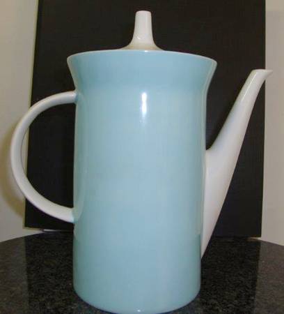 Secunda Turquoise Coffee Pot & Lid