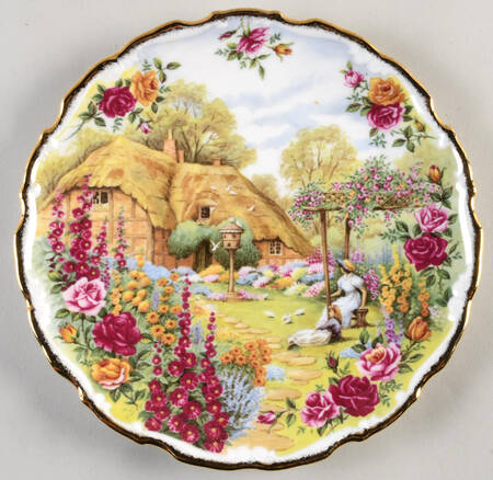 Tranquil Garden Salad Plate