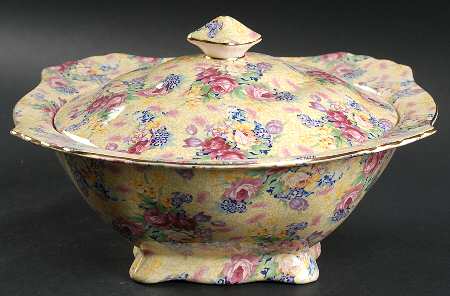 Welbeck (Earthenware, Intro 1995) Square Covered Vegetable