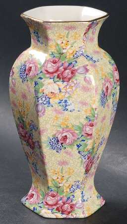 Welbeck (Earthenware, Intro 1995) Hexagonal Vase