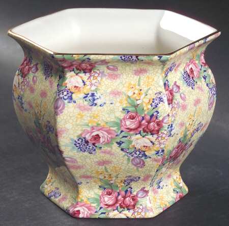 Welbeck (Earthenware, Intro 1995) 5" Octagonal Planter