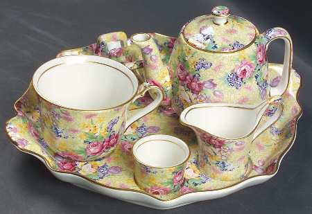 Welbeck (Earthenware, Intro 1995) 6-Piece Breakfast Set (Flat Cup)