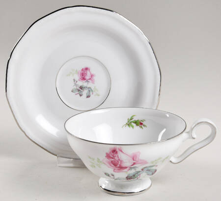 ROB174 Footed Cup & Saucer Set by Royal Bayreuth