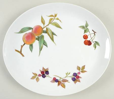 Evesham 'M' 13" Oval Serving Platter