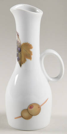 Evesham 'M' Oil/Vinegar Cruet-No Wood Stopper by Royal Worcester