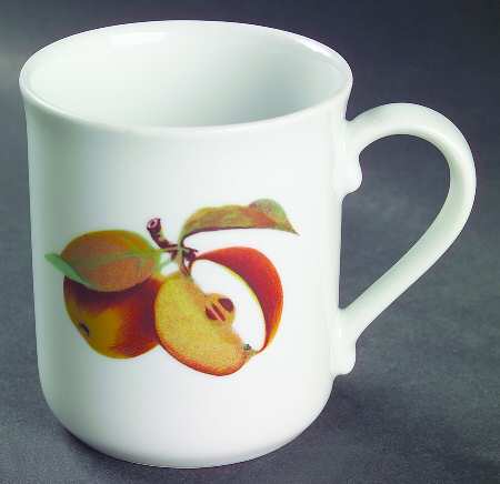Evesham 'M' Mug by Royal Worcester