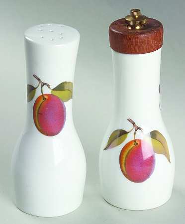 Evesham 'M' Salt Mill & Pepper Mill Set by Royal Worcester