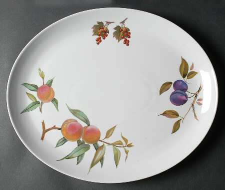 Evesham 'M' 15" Oval Serving Platter