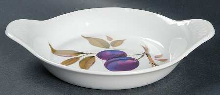 Evesham 'M' 7" Eared Round Egg Dish