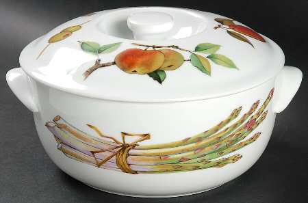 Evesham 'M' 1 Qt Round Covered Casserole