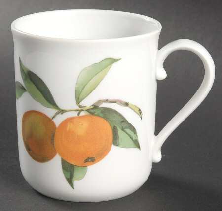 Evesham 'M' Mug by Royal Worcester