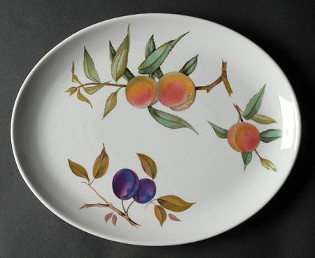 Evesham 'M' 12" Oval Serving Platter