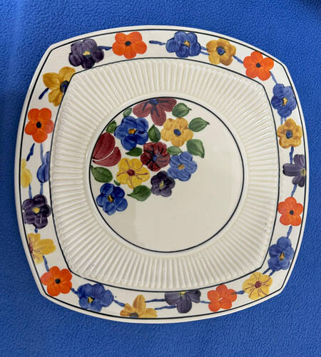 RID17 Square Cake Plate