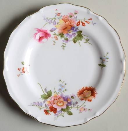 Derby Posies Bread & Butter Plate