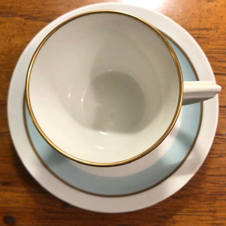 Ermeulund Flat Demitasse Cup & Saucer Set