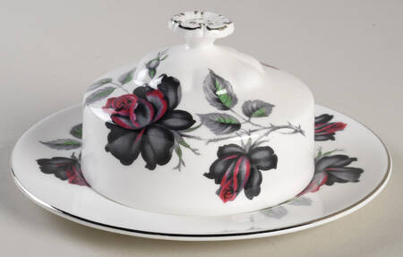 Masquerade Round Covered Butter