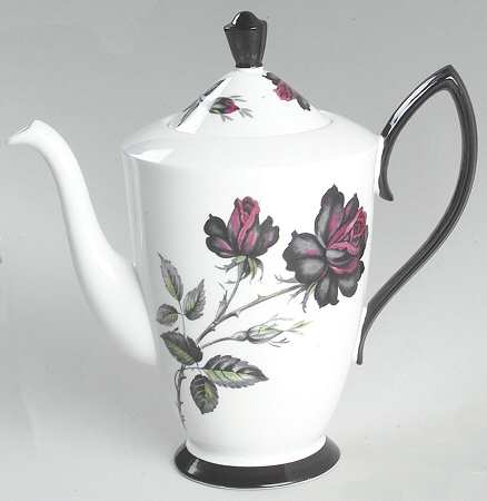 Masquerade Coffee Pot & Lid