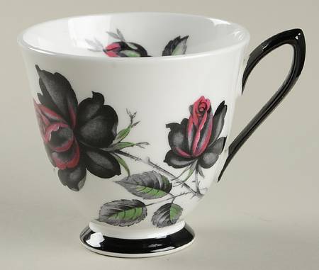 Masquerade Footed Demitasse Cup