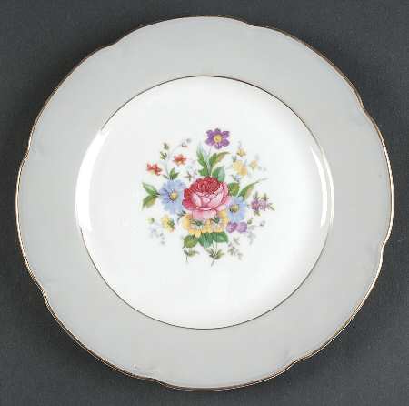 Ardalt Gray Salad Plate