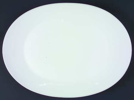 Secunda Green 15" Oval Serving Platter
