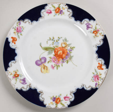 5196 (Floral) Dinner Plate