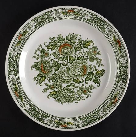 Canterbury Green Multicolor by Ridgway (Ridgways)