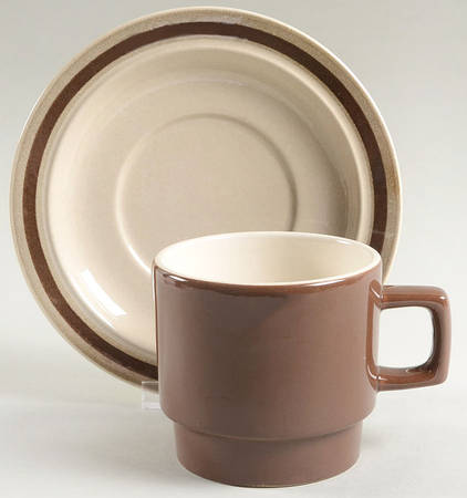 RYL87 Flat Cup & Saucer Set