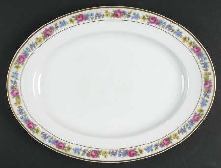 6085 12" Oval Serving Platter