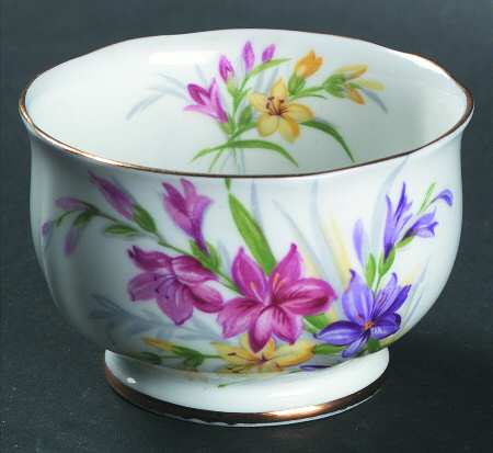 Garden Glory Open Sugar Bowl
