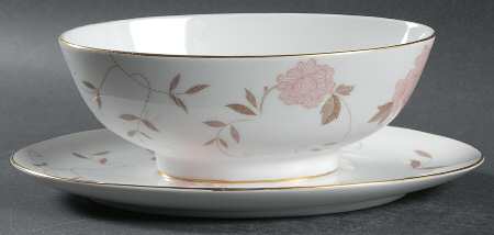 Blutenzweig Gravy Boat with Attached Underplate