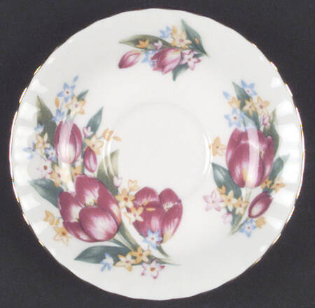 Teas of The Year Saucer for Footed Cup