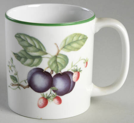 Country Lane (Brushed Green Trim) Mug