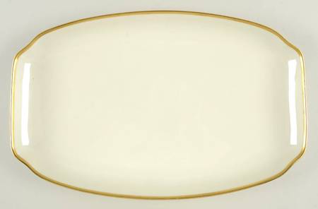 2464 (Cream) 14" Oval Serving Platter