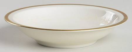 2464 (Cream) Rim Fruit/Dessert (Sauce) Bowl