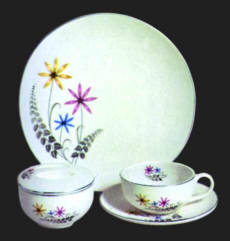 Star Flower Dinner Plate