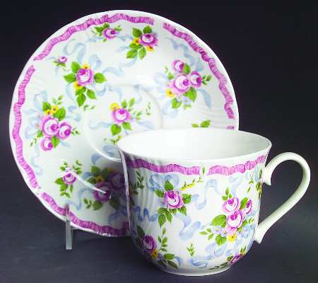 Trousseau Breakfast Cup & Saucer Set