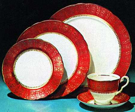 Burgundy Dinner Plate