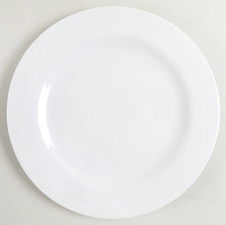 Moon White Salad Plate