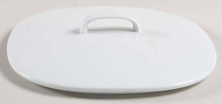 Moon White Lid for Square Vegetable