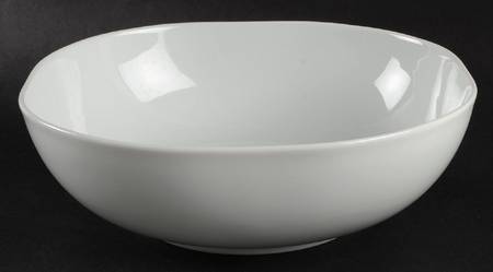 Moon White 9" Square Vegetable Bowl
